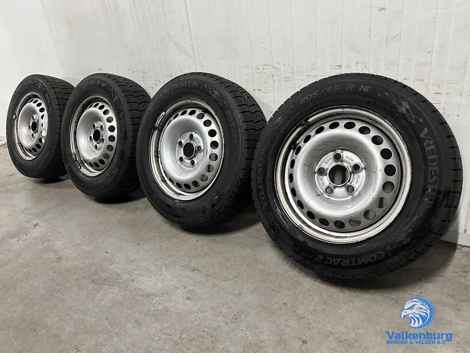 9mm! VW Transporter T5 GP T6 T6.1 16 inch stalen velgen 5x12, Auto-onderdelen, -, Banden en Velgen, -, Bestelwagen