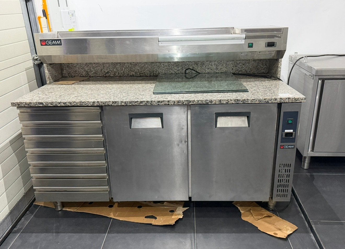 Frigo pizzeria professionnel marbre, Articles professionnels, Enlèvement, Utilisé