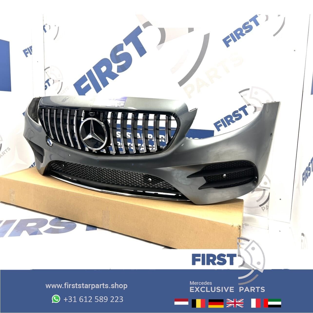 W213 BUMPER AMG LINE VOORBUMPER COMPLEET + GT GRIL Mercedes, Utilisé, -, Avant, -