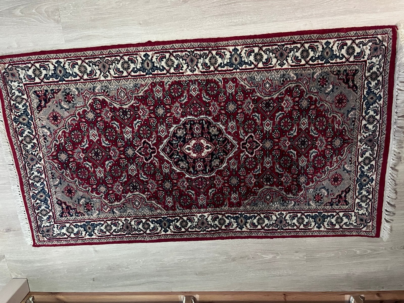 Handgeknoopt Perzisch / Oosters Tapijt - Zaronim 138 x 78 cm, Ophalen, Zo goed als nieuw