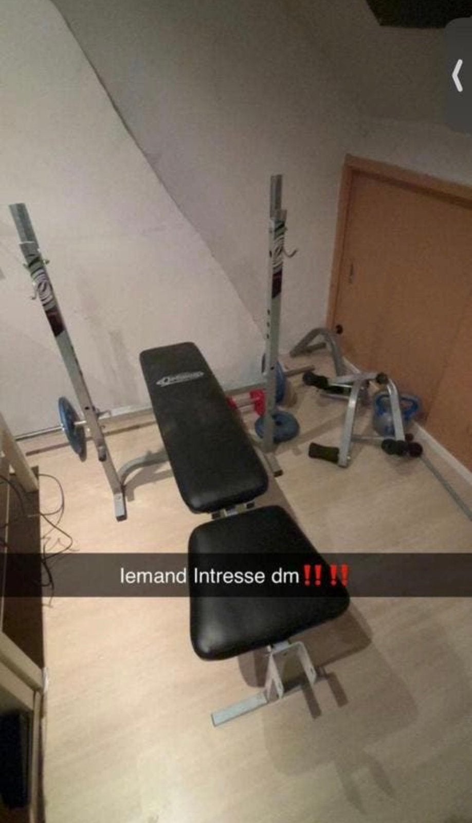 Fintess bank alles wat je op de foto ziet zit er bij, Sport en Fitness, Fitnessmaterialen, Ophalen, Zo goed als nieuw