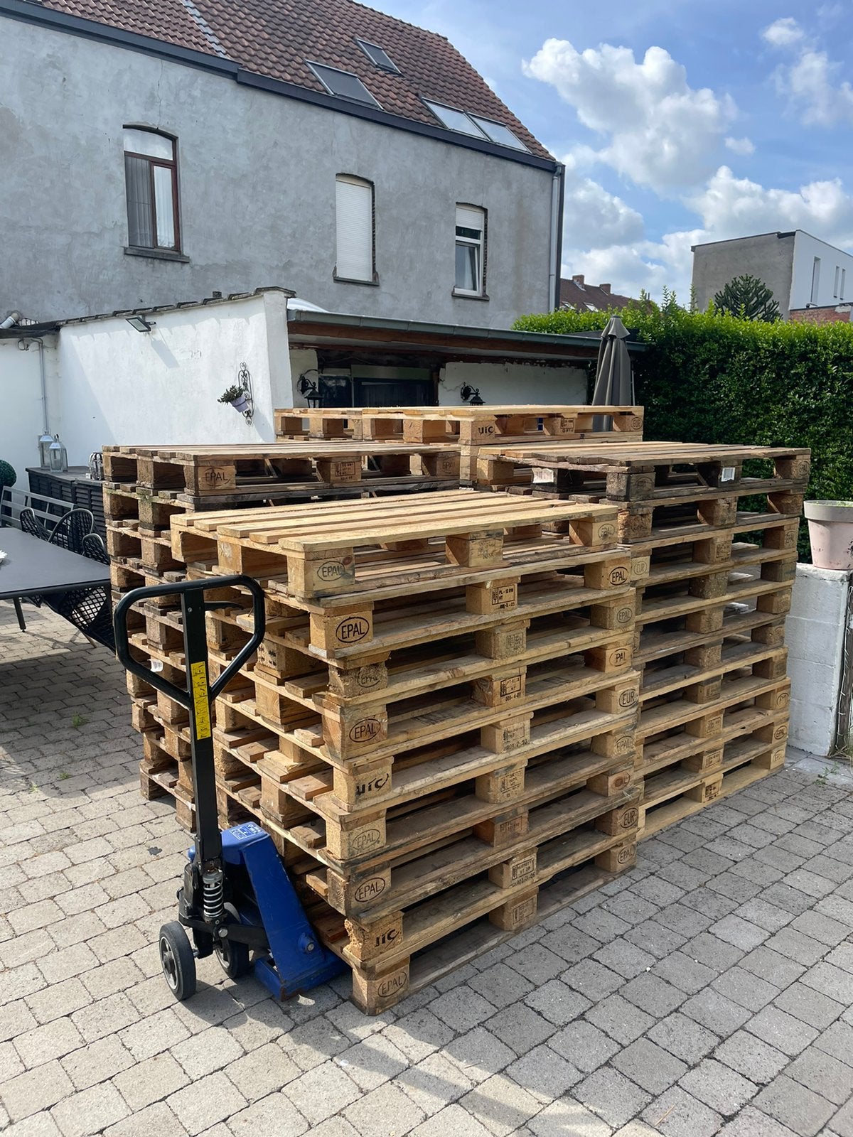Euro palet 8 euro per stuks, Tuin en Terras, Ophalen
