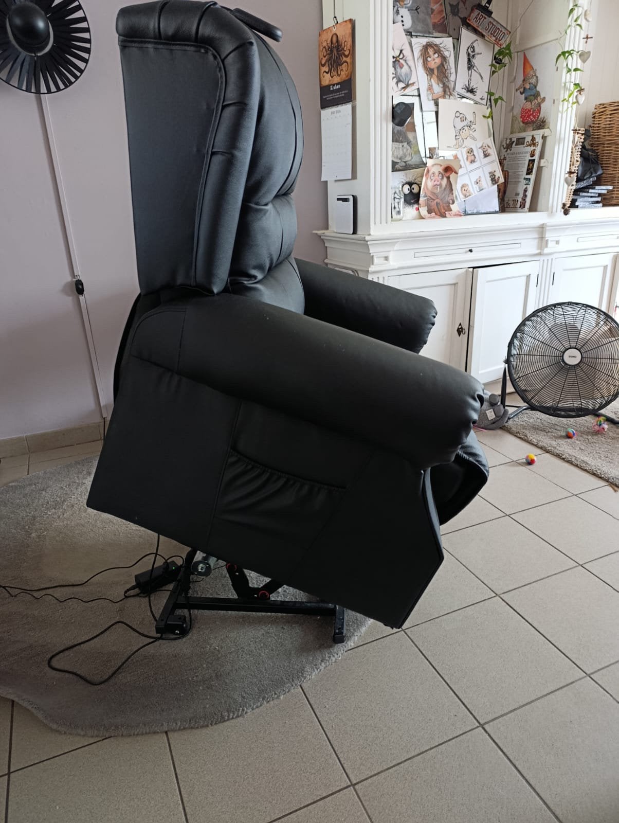 Super relaxzetel in nieuwe staat (Bieden Mag), Ophalen, Nieuw, Eenpersoons