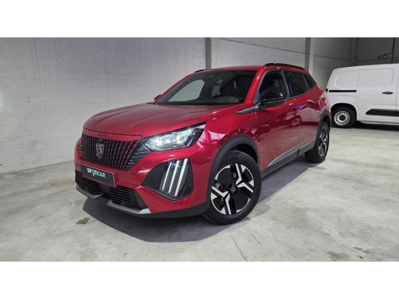 Peugeot 2008 Allure, Autos, Rouge, Achat, Euro 6, Boîte manuelle