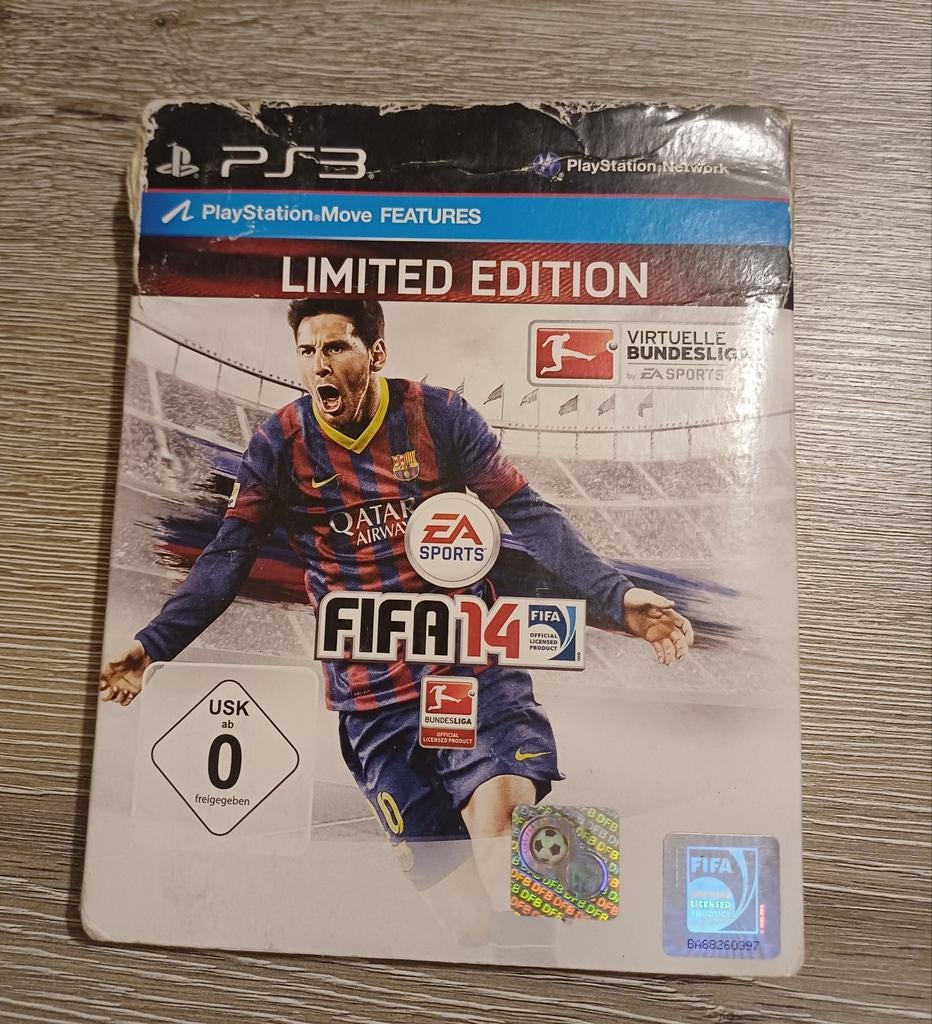 Fifa 14 spel Limited Edition PS3, Consoles de jeu & Jeux vidéo, Jeux | Sony PlayStation 3, Enlèvement ou Envoi, Comme neuf, Sport
