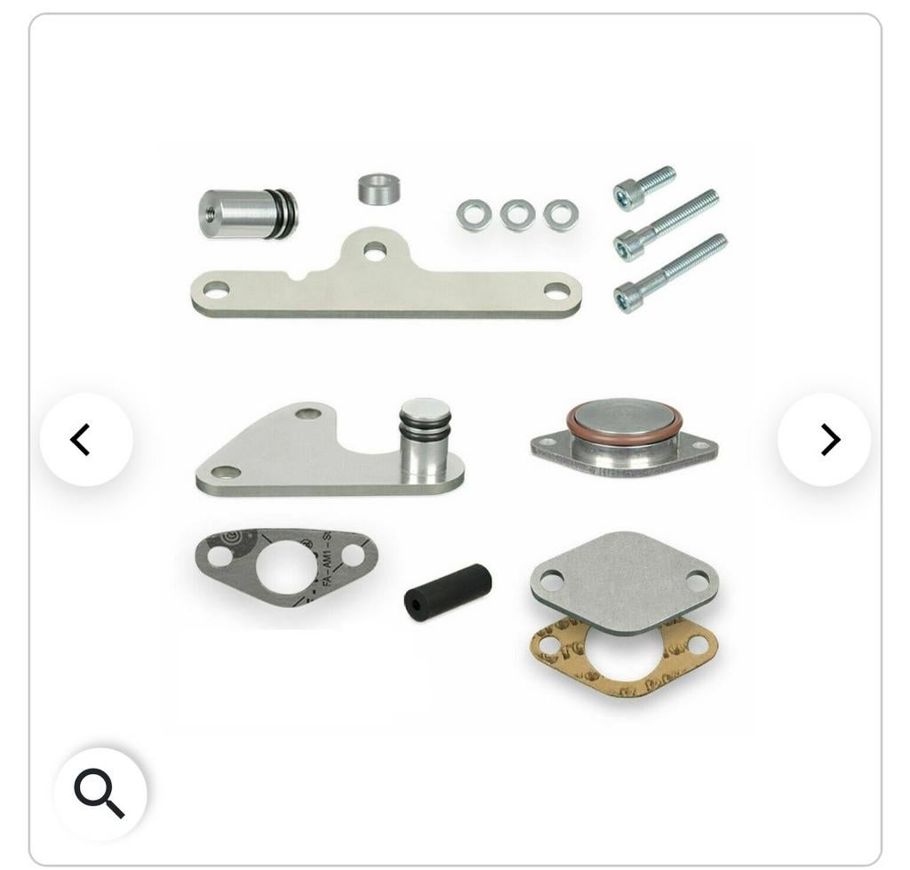 BMW N57 EGR onderdrukkingskit + koeler, Auto-onderdelen, Ophalen of Verzenden, BMW