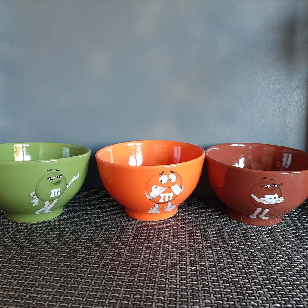 Bols M&M's - 3 pièces, Collections, Enlèvement, Comme neuf