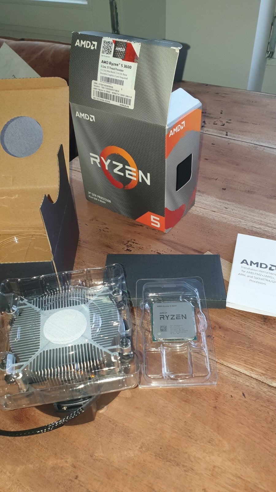 AMD Ryzen 5 3600, Computers en Software, Ophalen