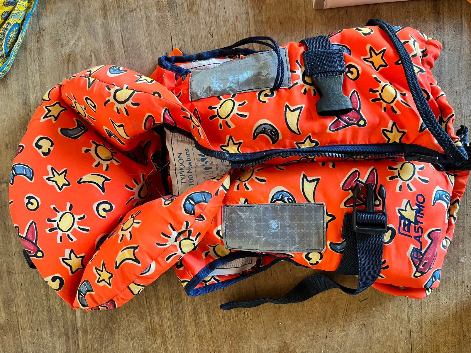 Gilet de sauvetage pour enfants Plastimo Typhoon - taille XS, Enfants & Bébés, Enlèvement, Utilisé