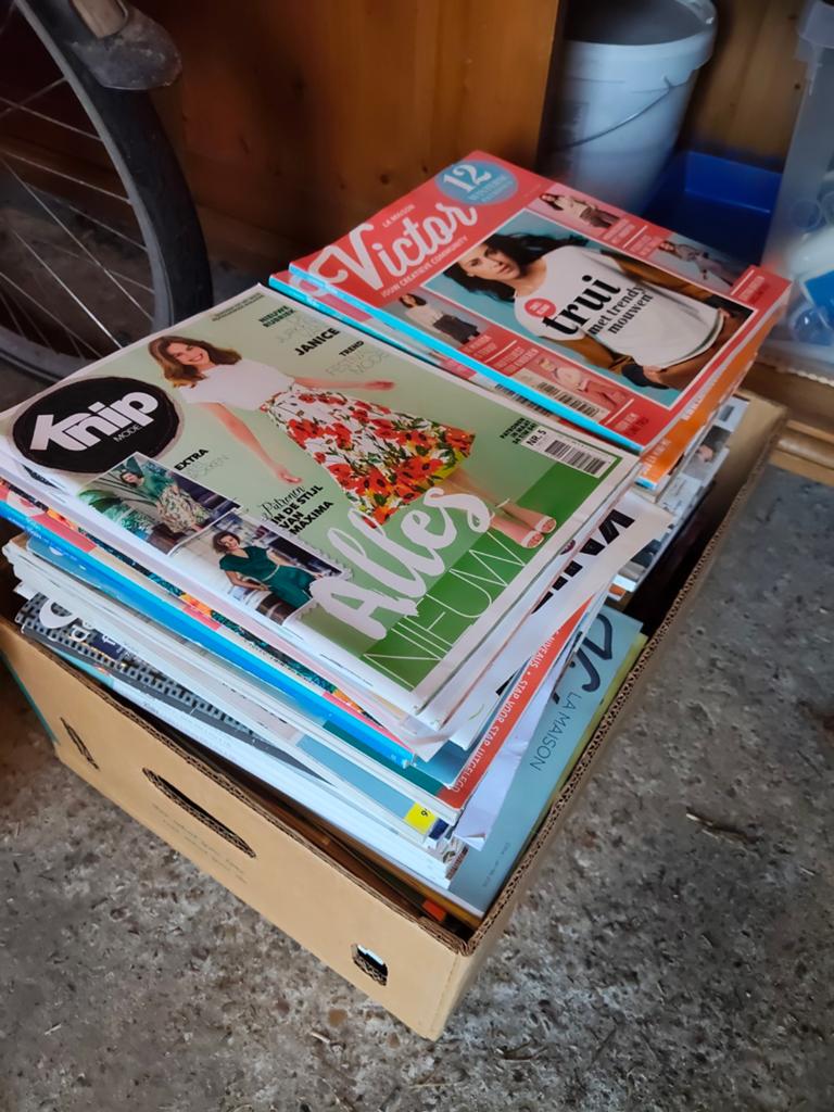 Ruim 120 naai tijdschriften, Hobby en Vrije tijd, Ophalen