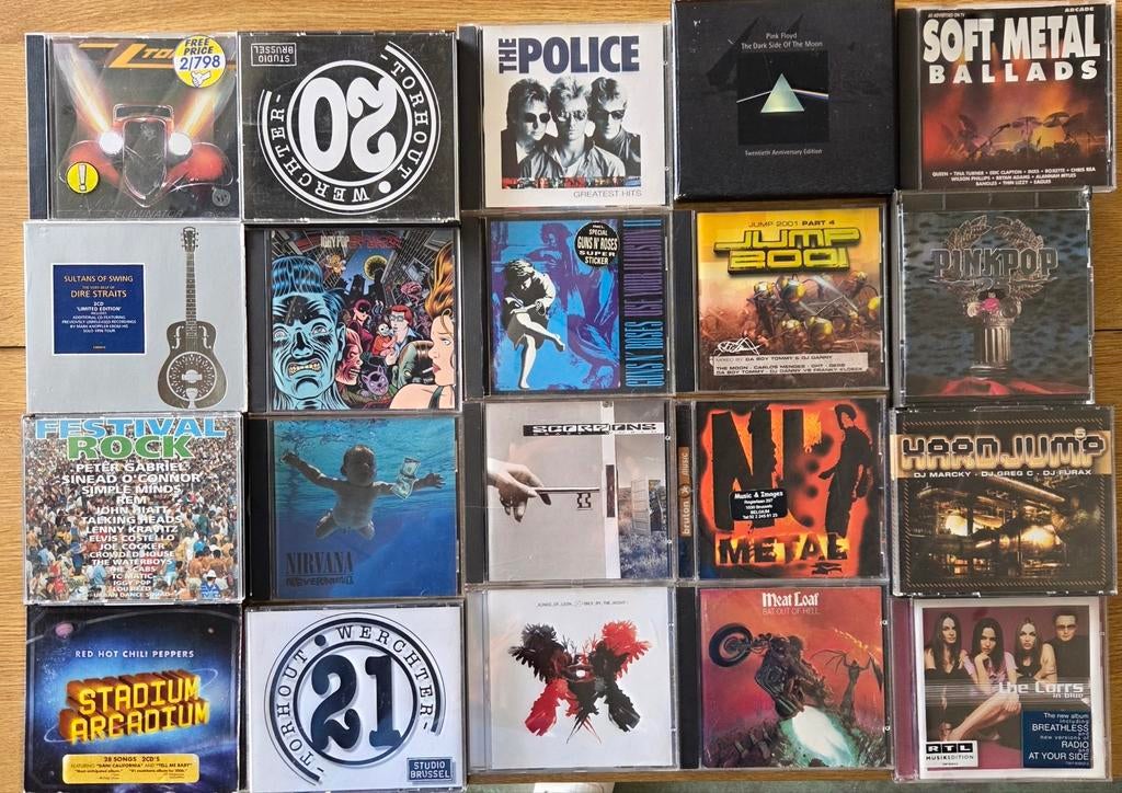 Lot newwave metal, Cd's en Dvd's, Ophalen of Verzenden