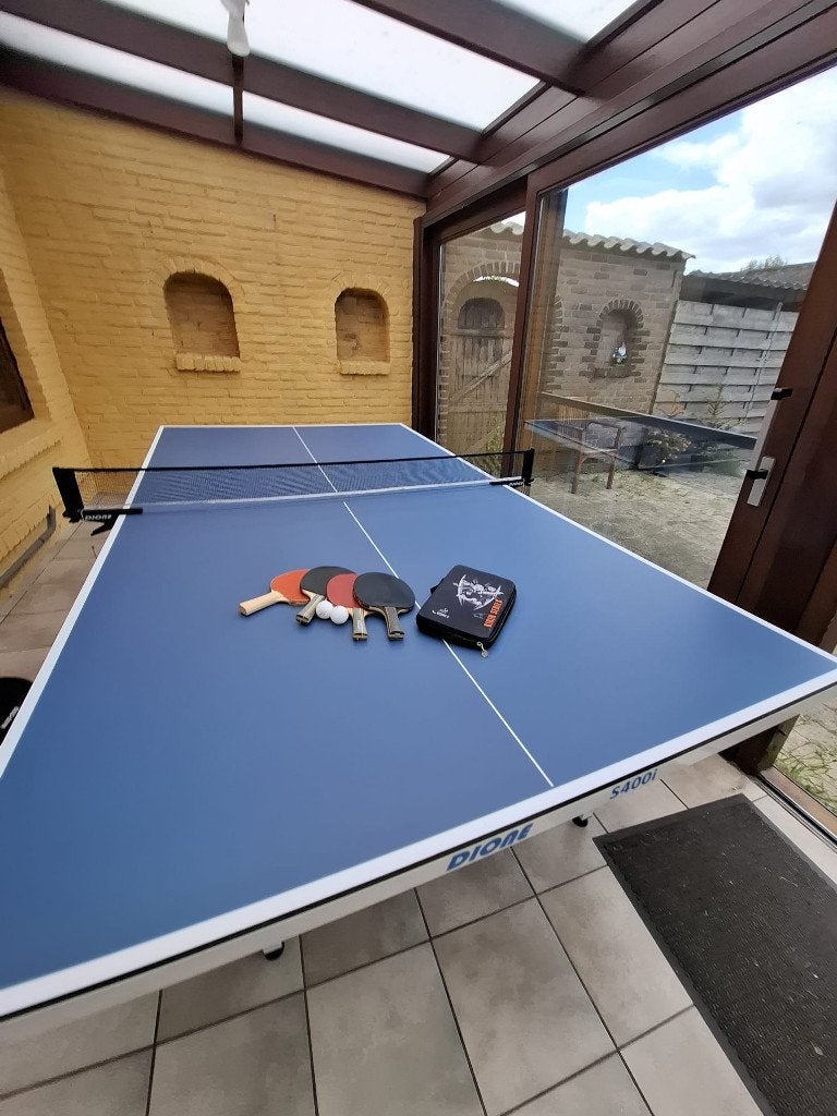 Tafeltennistafel Dione S400I, Sports & Fitness, Ping-pong, Enlèvement, Comme neuf, Table d'intérieur, Format de concours