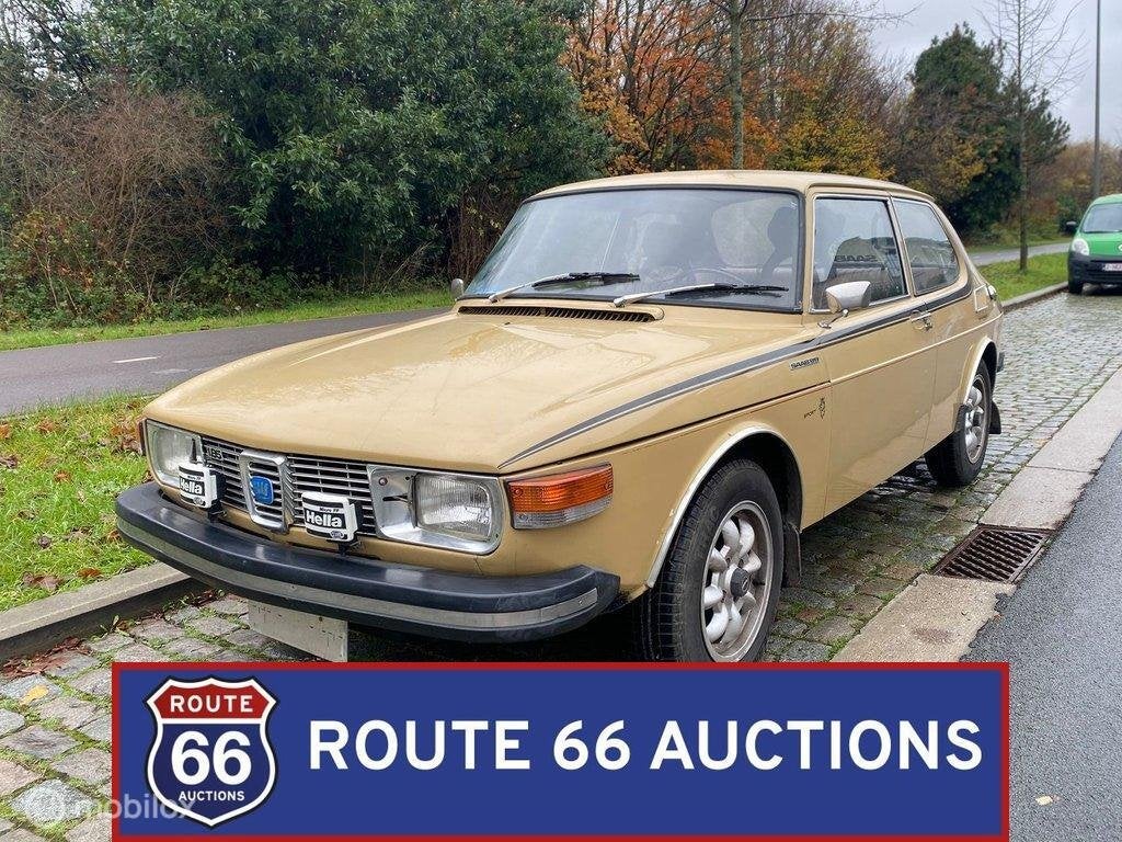 Saab 99 | 1972 | Route 66 Auctions, Auto's, Zwart, Bedrijf, Handgeschakeld, Overige carrosserie