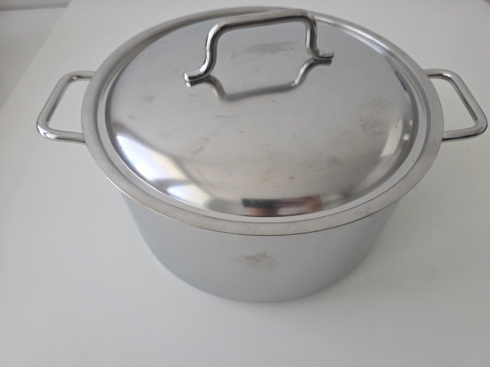 Demeyere 18/10 kookpot 25cm + deksel, Huis en Inrichting, Met deksel, Ophalen, Inox, Demeyere
