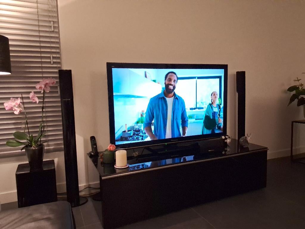 Plasma TV, Panasonic afm. Br. 120 x H. 70 cm (50/60 inch), Audio, Tv en Foto, Televisies, Ophalen, Panasonic, 50 Hz, Zo goed als nieuw