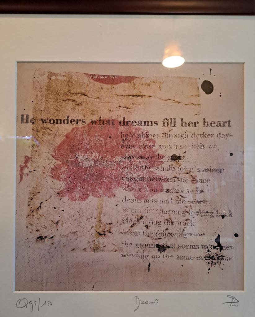 Litho Natasha pirnay.slechts 150 van gemaakt.getekend, Ophalen of Verzenden