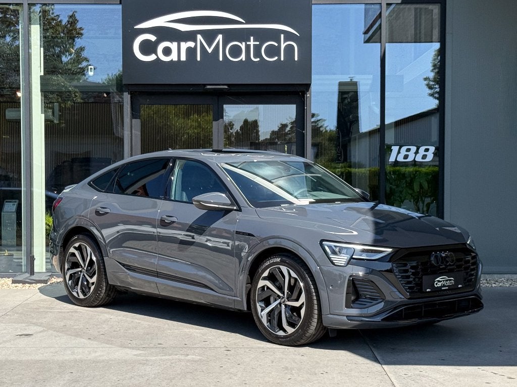 Audi Q8 e-tron 50 Quattro S-Line - ACC | PANO | CAMERA, Autos, Audi, Argent ou Gris, Achat, Euro 6, Entreprise