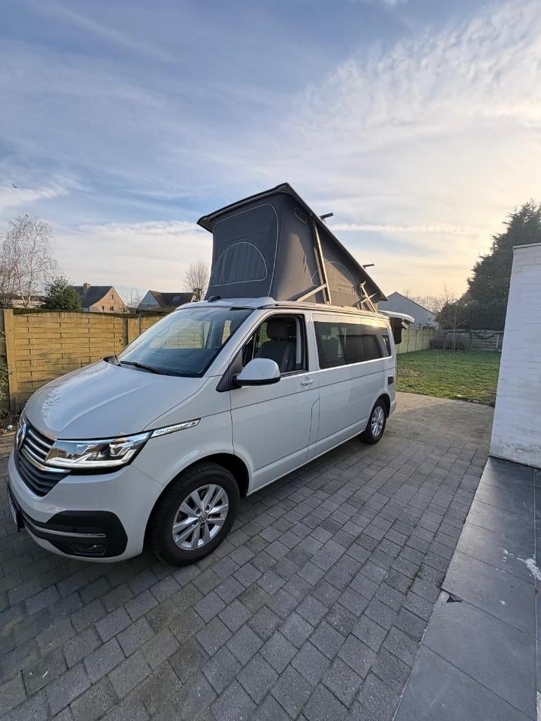 Vw california T6.1 Ocean Manueel., Auto's, Voorwielaandrijving, Stof, Automatische klimaatregeling, 4 cilinders