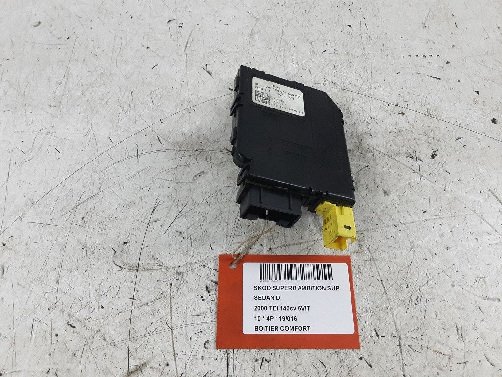 ORDINATEUR GESTION CONFORT Superb (3TAA) (1K0953549CD), Mevr. I. Hauben, Utilisé, Skoda, Rue de l'Espoir 34 34
4030  GRIVEGNÉE, BE