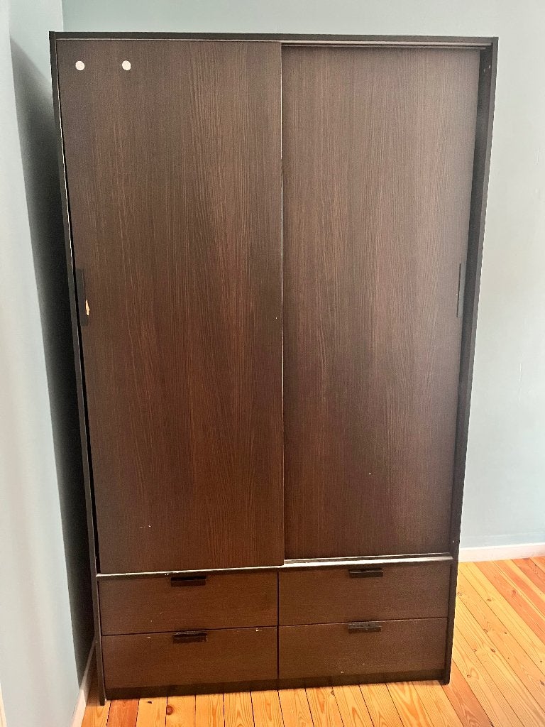Armoire IKEA Trysil à donner – 4 tiroirs, Avec tiroir(s), 25 à 50 cm, 100 à 150 cm, Enlèvement