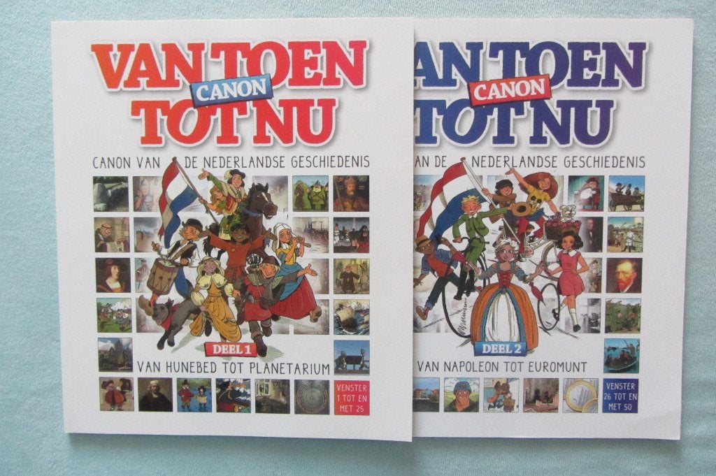 Van toen en nu - Canon van de Nederlandse geschiedenis - 2X, Ophalen of Verzenden, Gelezen