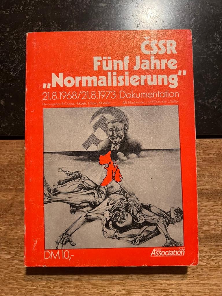 CSSR Fünf Jahre Normalisierung 21/8/1968 - 21/8/1973, Ophalen of Verzenden, Gelezen, Politiek en Staatkunde