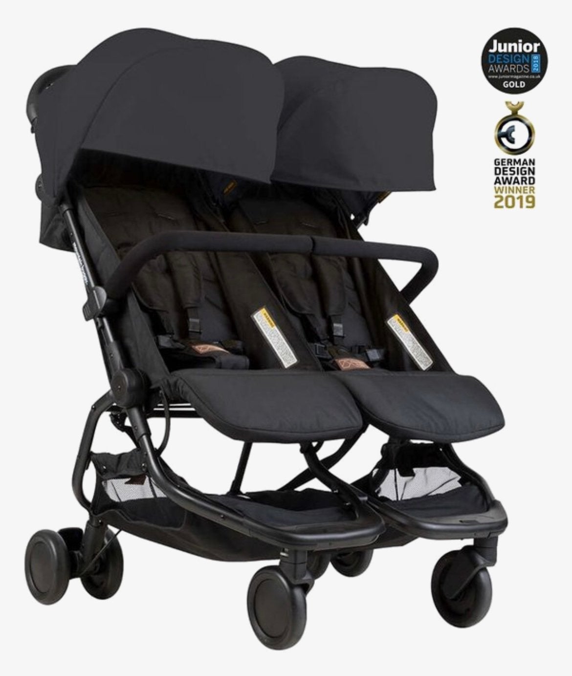 Mountain Buggy Nano Duo, Enfants & Bébés, Enlèvement, Utilisé, Protection de pluie