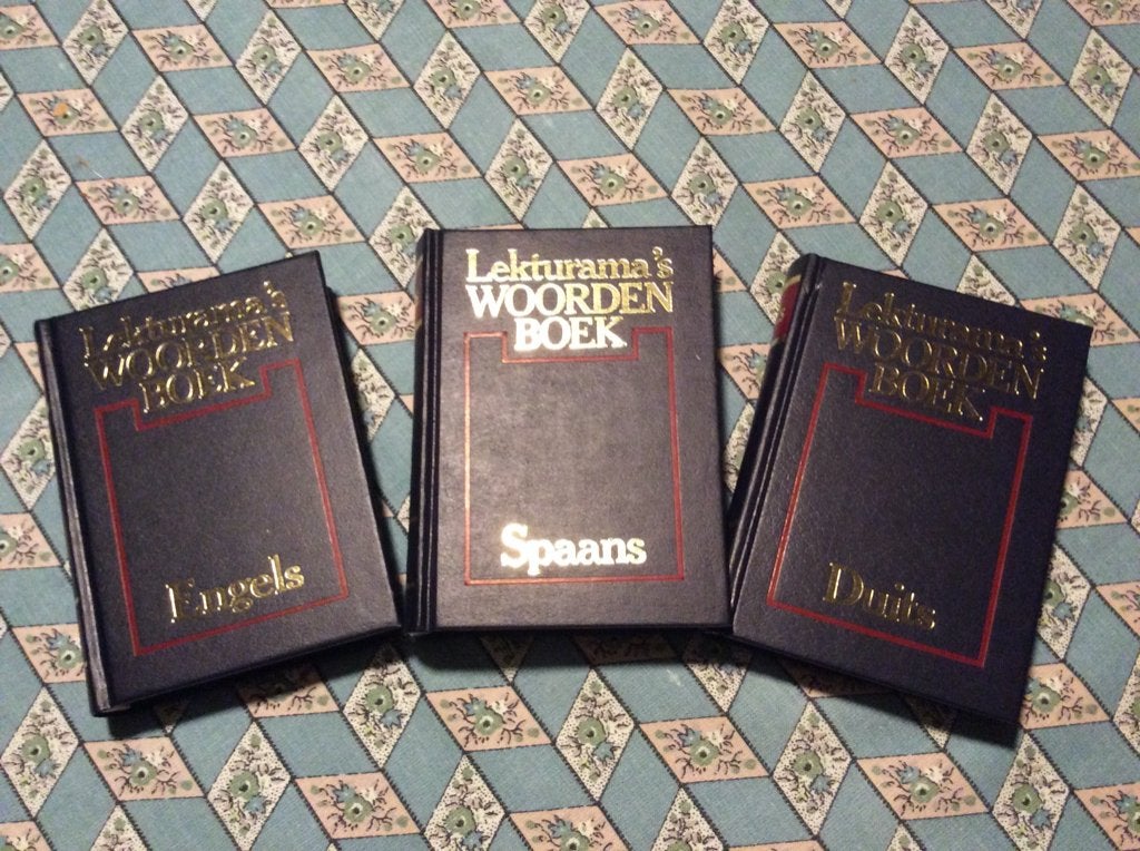 3 Woordenboeken Engels Spaans Duits, Boeken, Ophalen, Nieuw, Engels