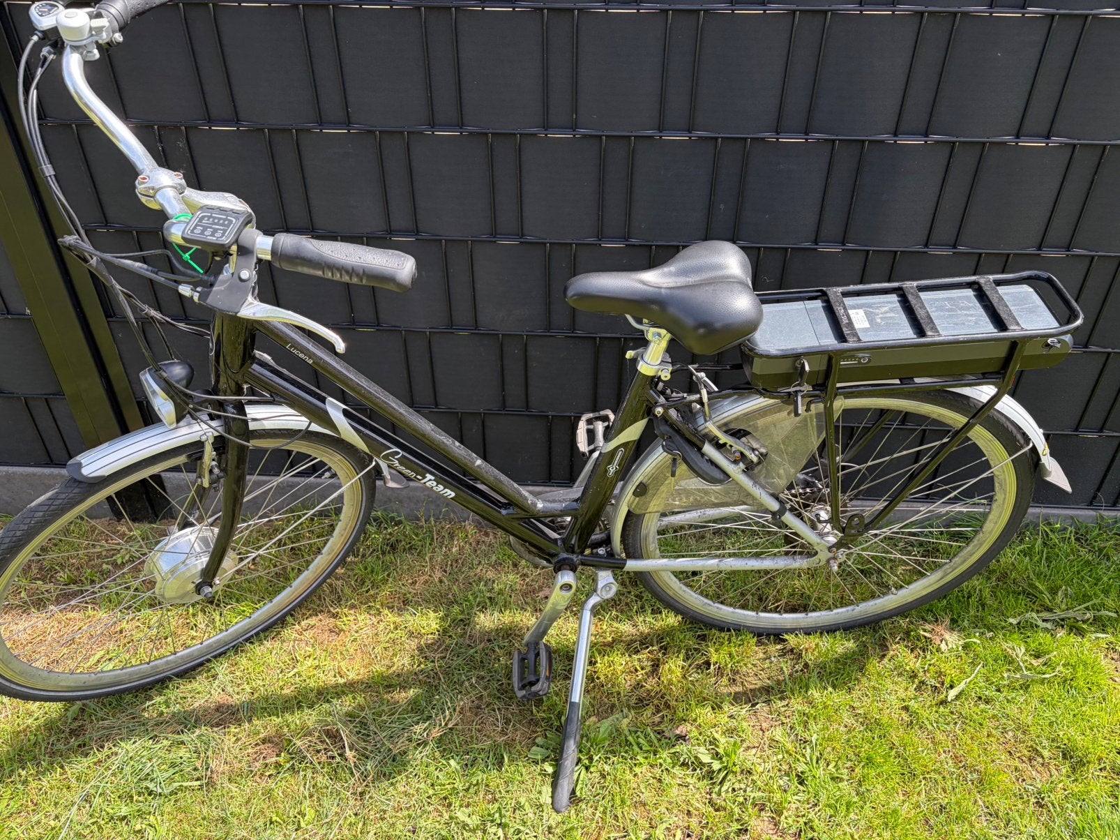 Elektrische fiets Green-Team, Fietsen en Brommers, Elektrische fietsen, Zo goed als nieuw, Ophalen