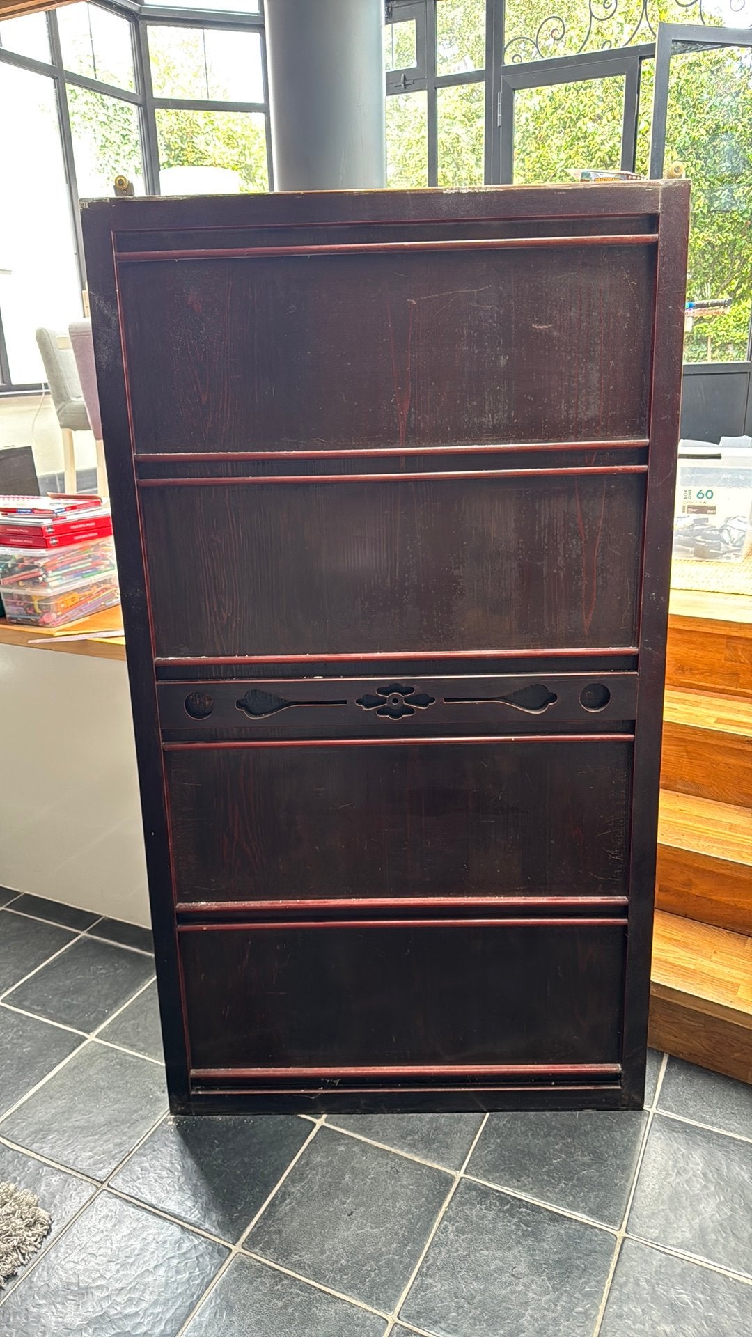 Porte coulissange en bois japonais, Moins de 25 cm, Comme neuf, 50 à 100 cm, Autres essences de bois