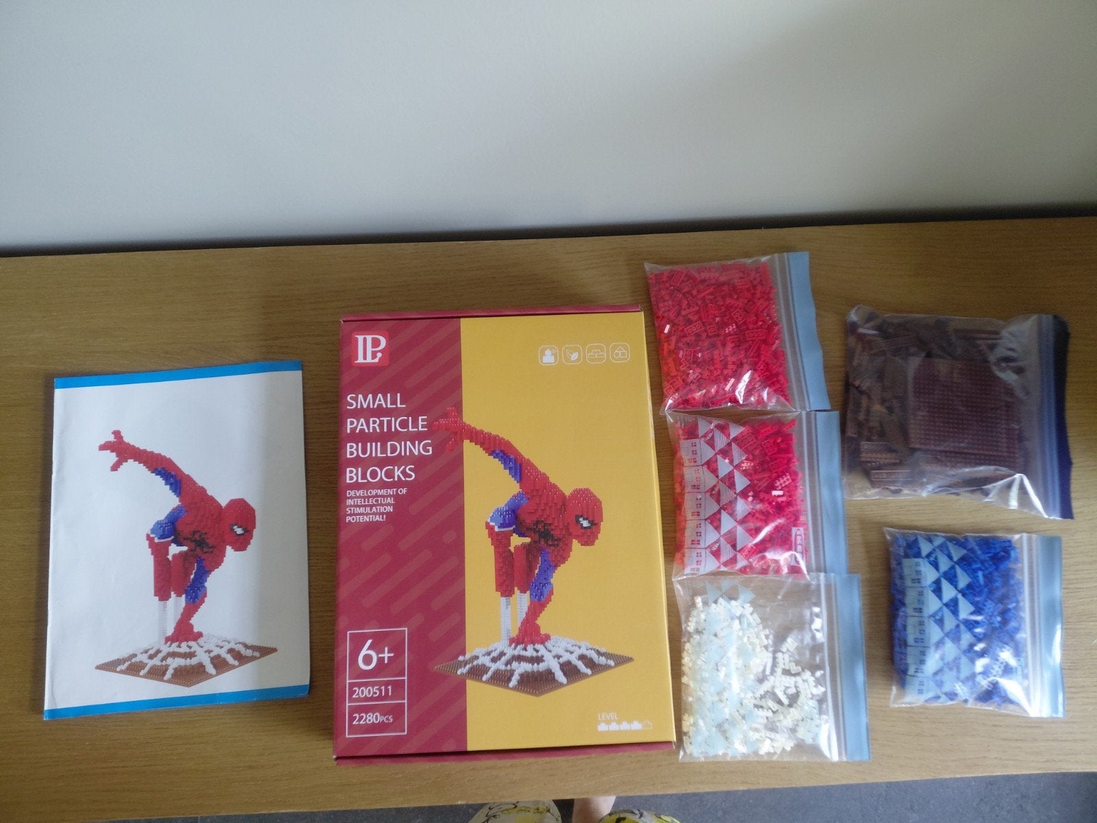 spiderman blocks, Ophalen of Verzenden, Gebruikt