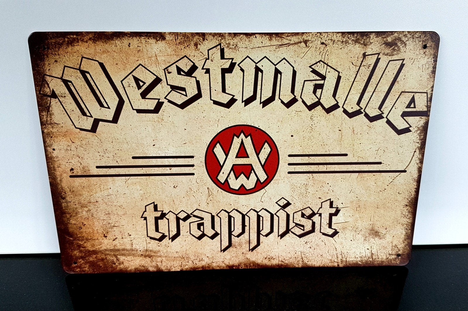 Trapisten Bierplaatjes Reclameborden, Verzamelen, Biermerken, Ophalen of Verzenden, Nieuw, Reclamebord, Plaat of Schild, Overige merken
