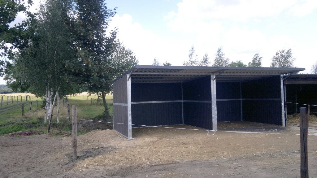 Paardenboxen,buitenboxen,buitenstal,buitenstalling,stallen,, Dieren en Toebehoren, Opfok, 4 paarden of pony's of meer
