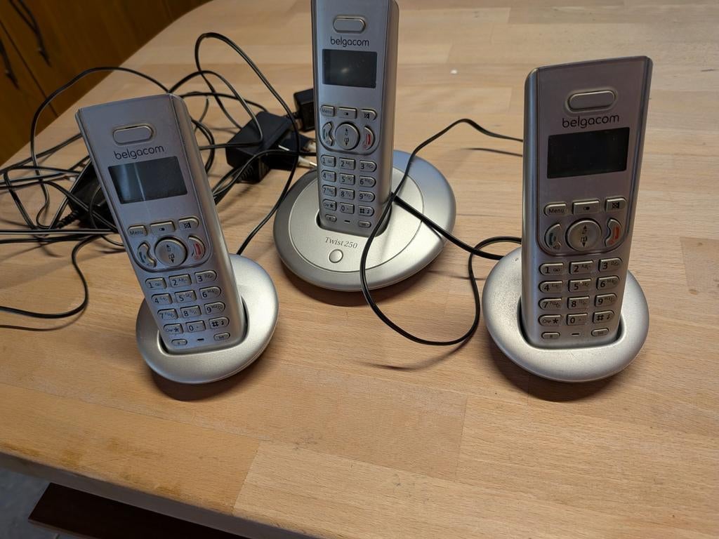 Belgacom Twist 250 trio. DECT, Enlèvement ou Envoi