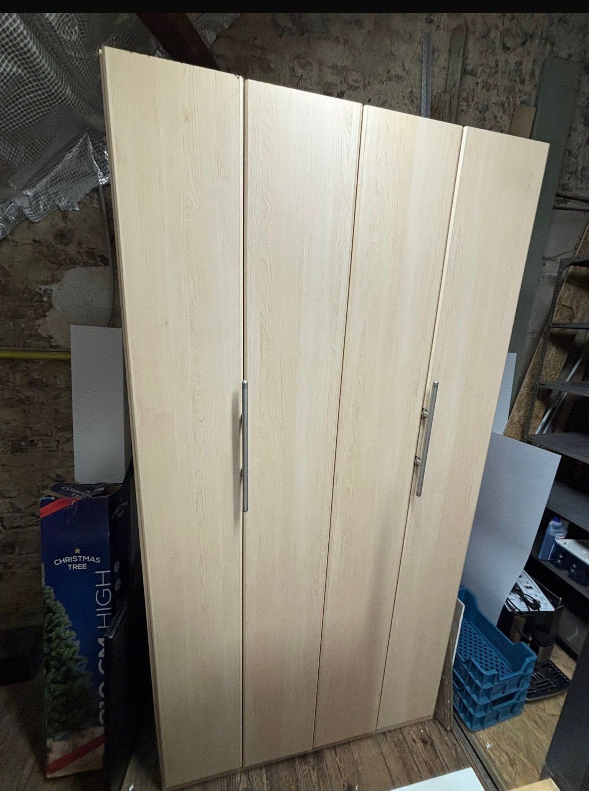 Grote Kast met planken, Huis en Inrichting, Ophalen, Met plank(en), Gebruikt, 100 tot 150 cm