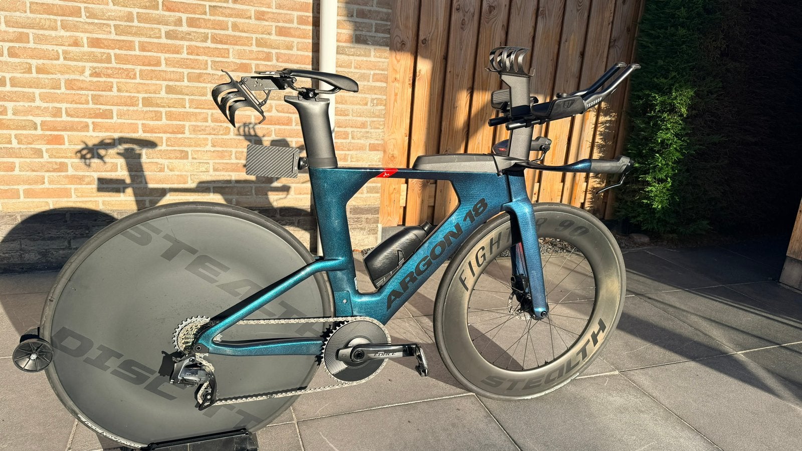 Tridisque Argon 18 E-119 | SRAM Force AXS en parfait état, Autres marques, 10 à 15 vitesses, Comme neuf, Enlèvement