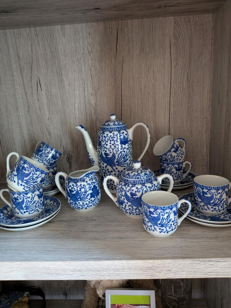 zeer mooi theeservies, Ophalen of Verzenden