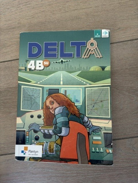 Delta 4 leerboek deel B 5u doormstroomfinaliteit, Ophalen, Gelezen, ASO, Wiskunde A