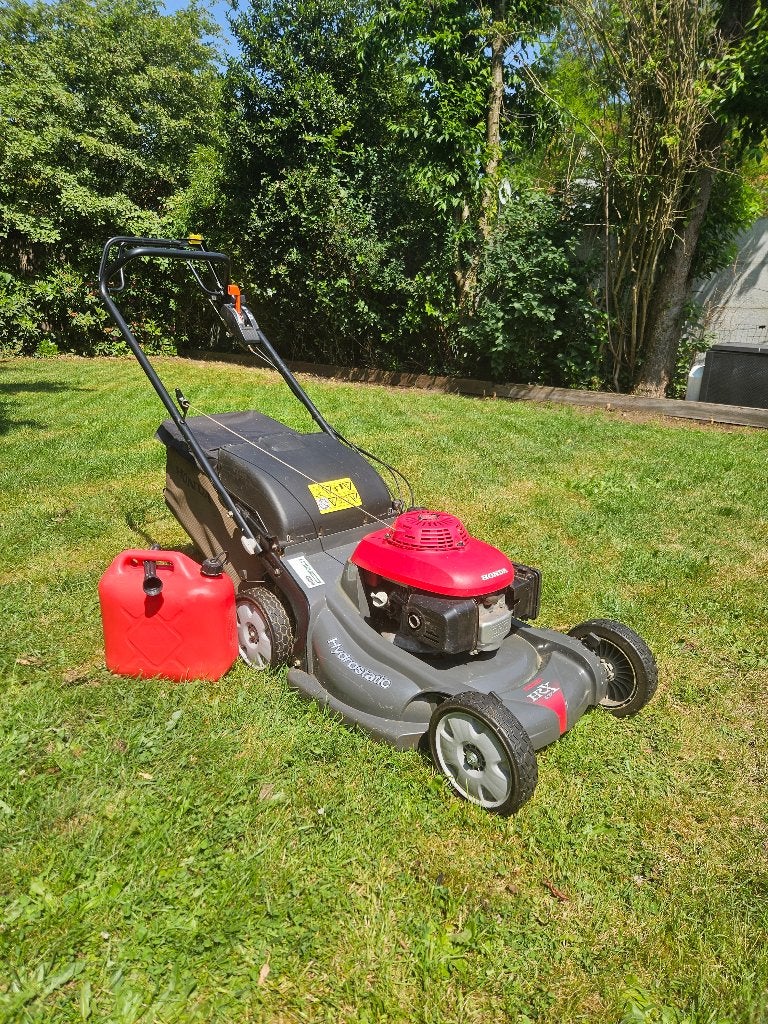 Grasmachine Honda HRX 537, Tuin en Terras, Grasmaaiers, Ophalen, Honda, Zo goed als nieuw, Benzine-grasmaaier