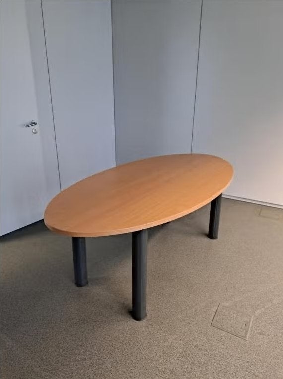 Receptie- of professionele vergadertafel APD 35€, Ophalen of Verzenden, Zo goed als nieuw, Hout