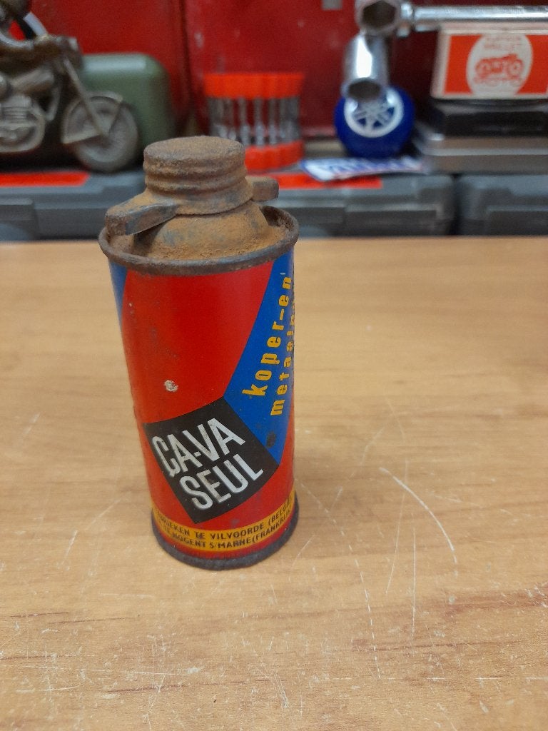 ancienne boite vide ça va seul, Collections, Boîte en métal, Utilisé, Autre, Autres marques, Envoi