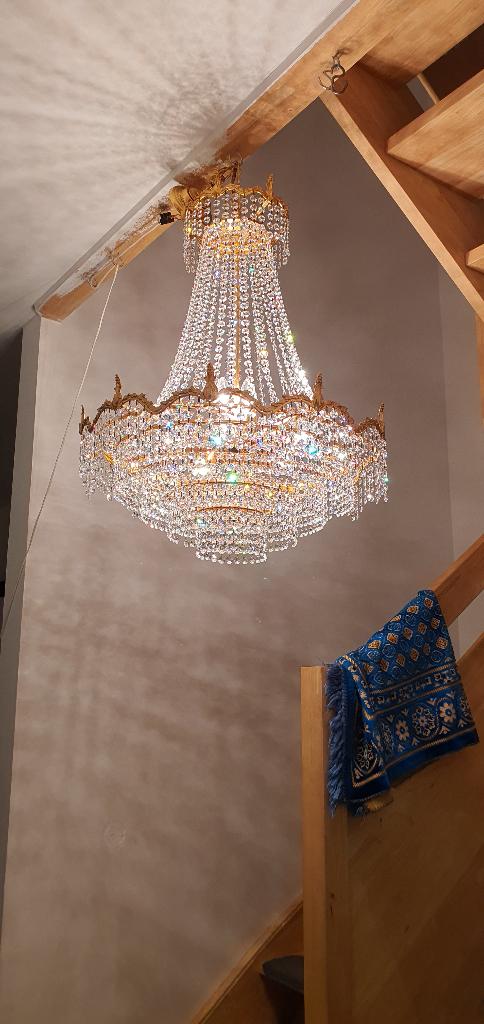 kristallen en antieke luster, Antiek en Kunst, Antiek | Verlichting, Ophalen