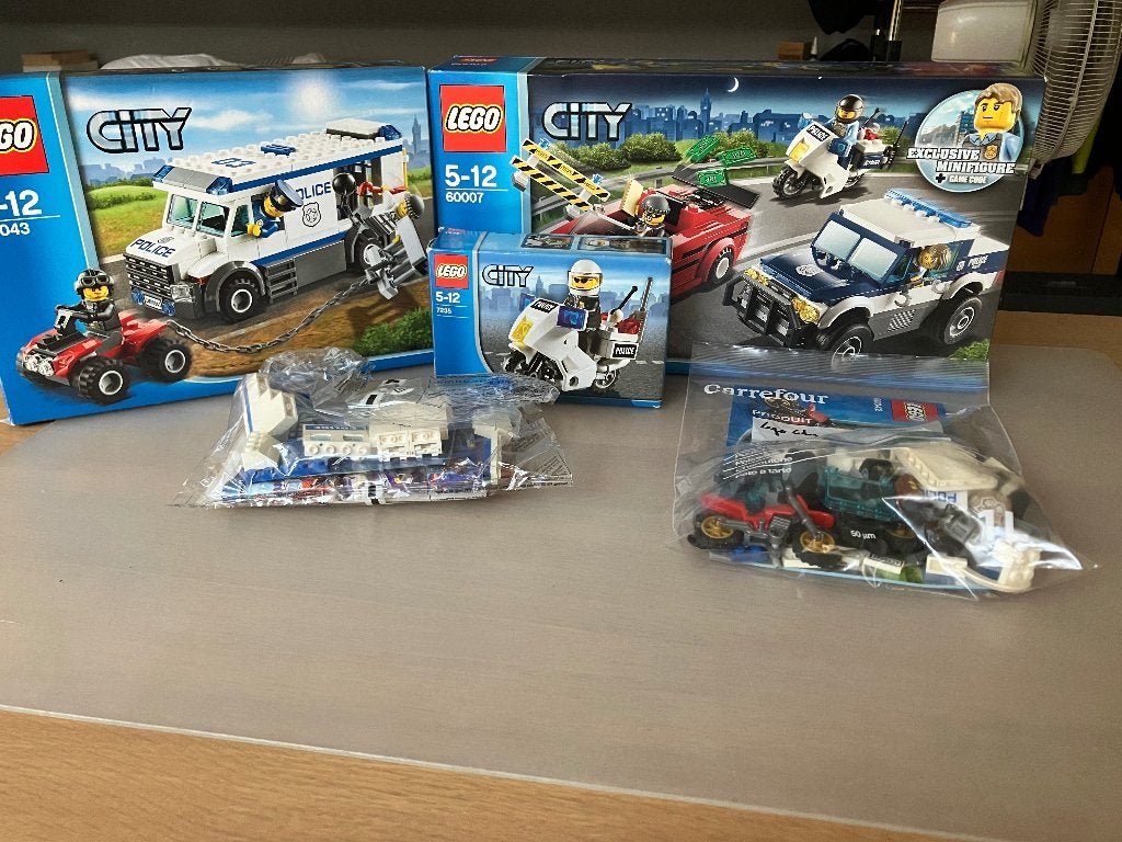Grand pack de véhicules de police LEGO City, City, Enlèvement ou Envoi, Lego, Ensemble complet