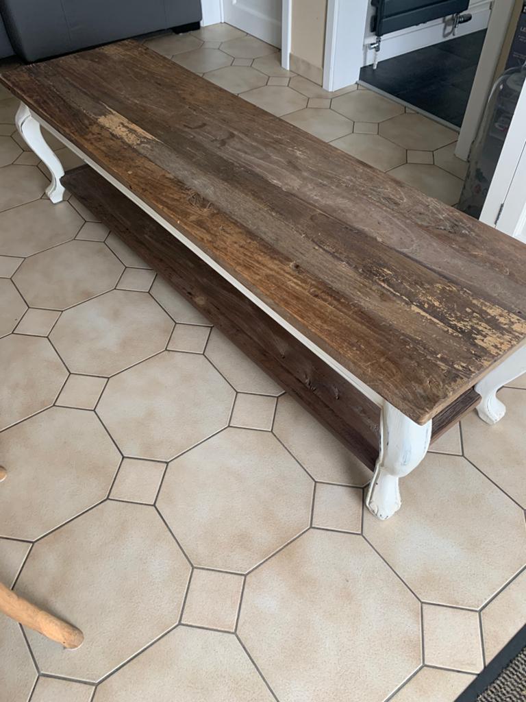 Salon tafel, Ophalen, Minder dan 50 cm, Gebruikt, Landelijk
