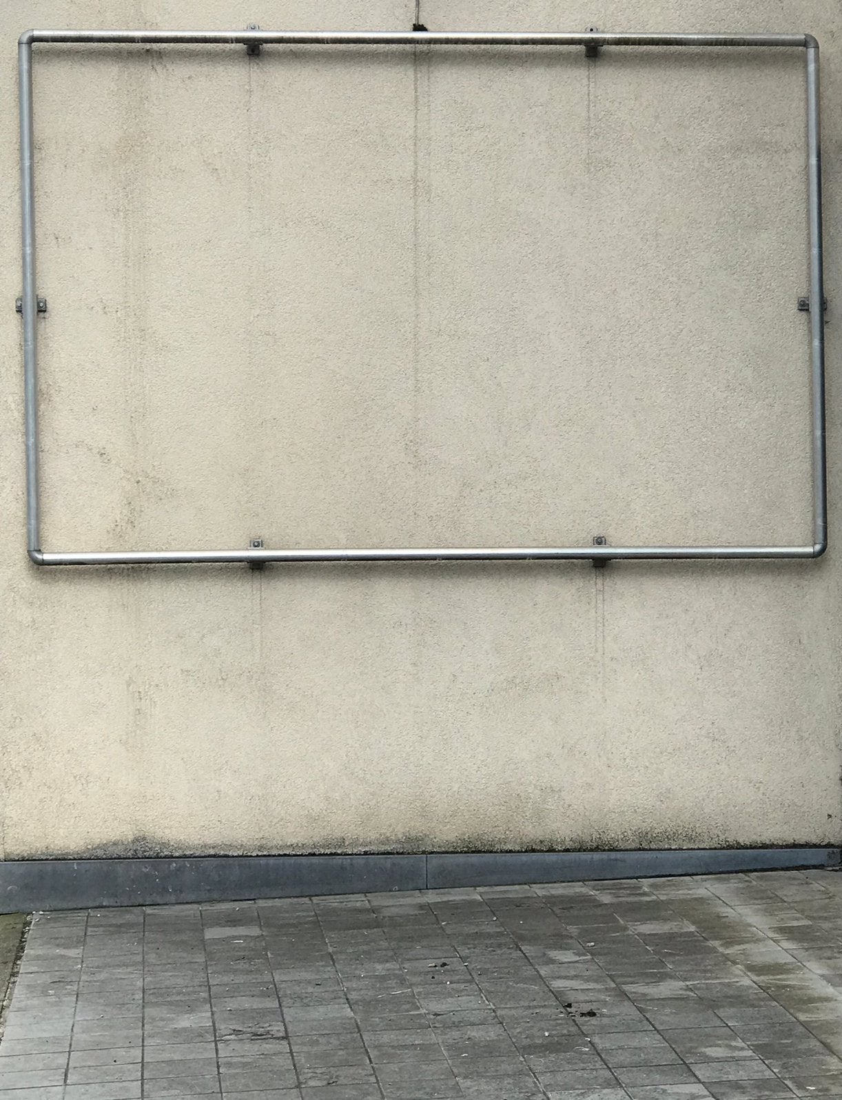 Extra stevig frame voor reclame doek, Ophalen