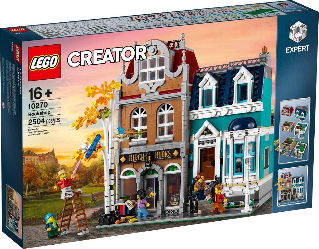 LEGO 10270 – Bookshop, Ophalen, Nieuw, Complete set, Lego