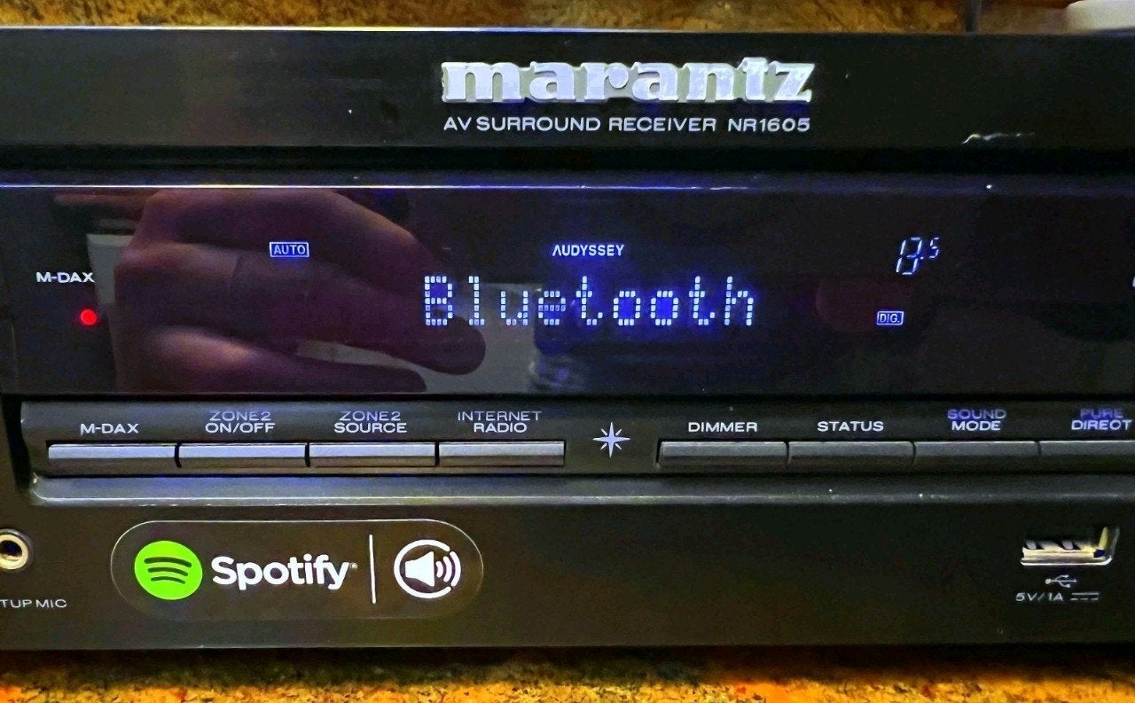 Marantz NR1605 7.2-versterker: Wifi/Bluetooth/Airplay/Spotif, Marantz, Ophalen of Verzenden, Zo goed als nieuw, 60 tot 120 watt