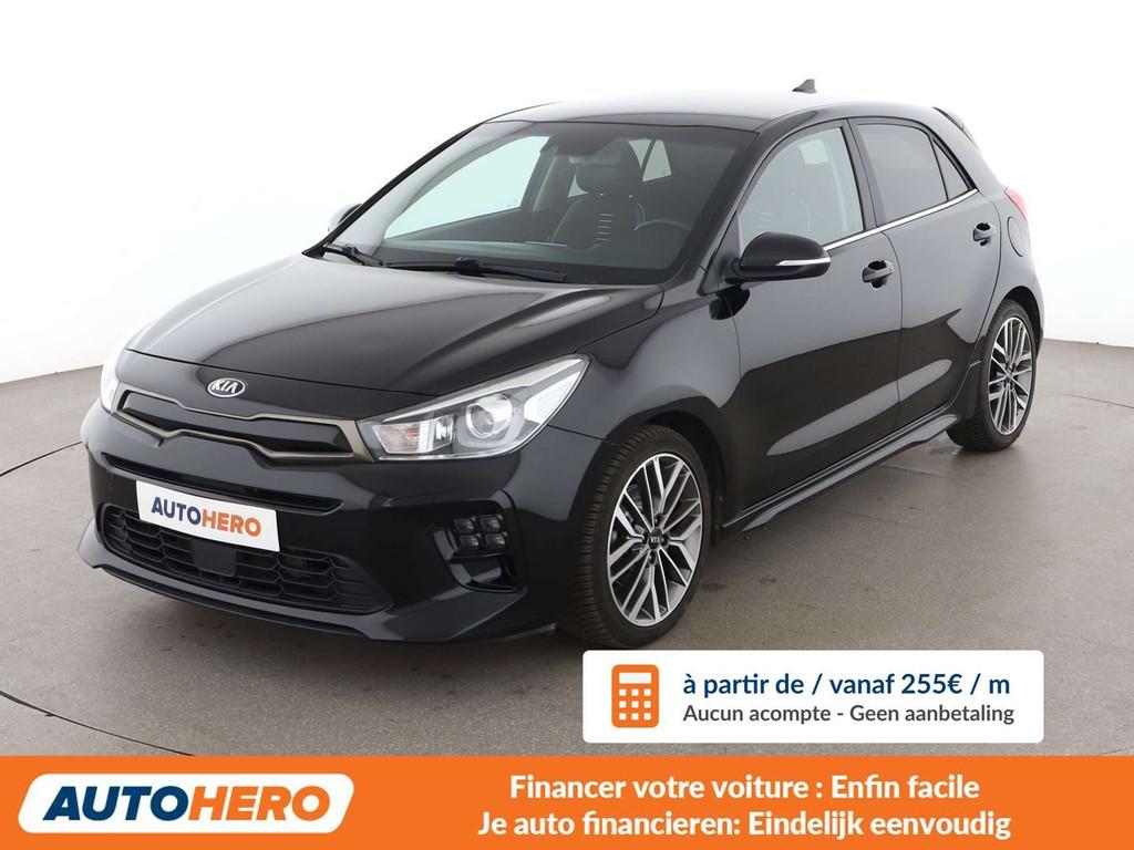 Kia Rio 1.0 TGDI GT Line (bj 2020, automaat), Auto's, Kia, Gebruikt, 5 zetels, 5 deurs, Rio