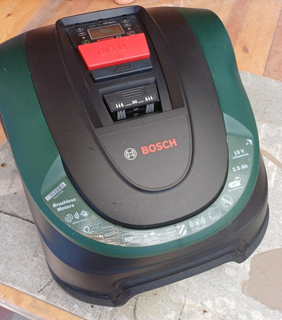 Robot tondeuse Bosch S+500, Enlèvement, Comme neuf, Bosh