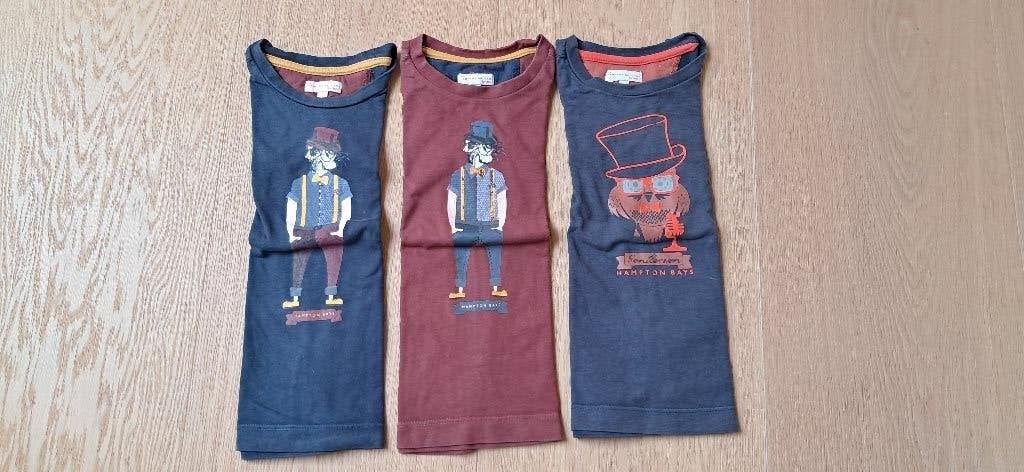 Longsleeves maat 110 (104), Kinderen en Baby's, Ophalen of Verzenden, Gebruikt